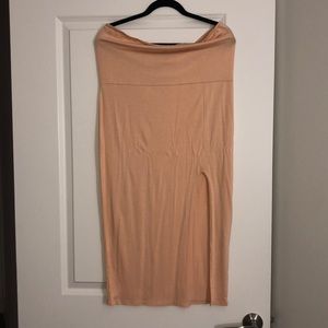 Never Worn. HIGH SPLIT TUBE DRESS!!